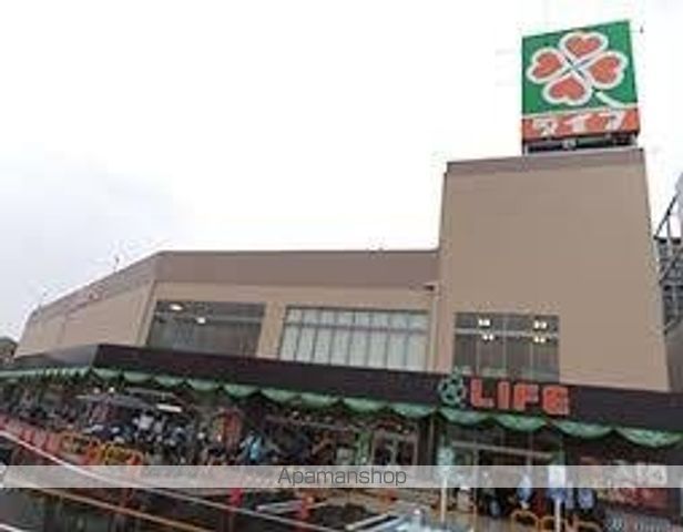 スーパー　ライフ　東淡路店（スーパー）まで512m