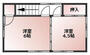 間取り図　2F間取り