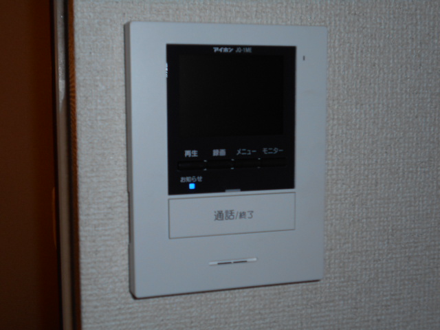 セキュリティ　カラーＴＶモニター付インターホン完備