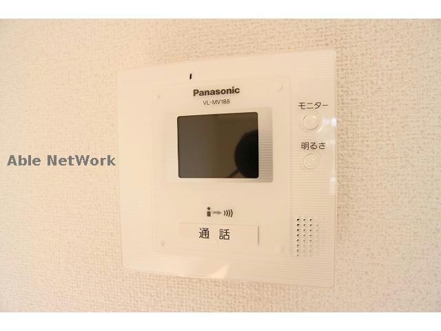 セキュリティ　モニター付きインターホン