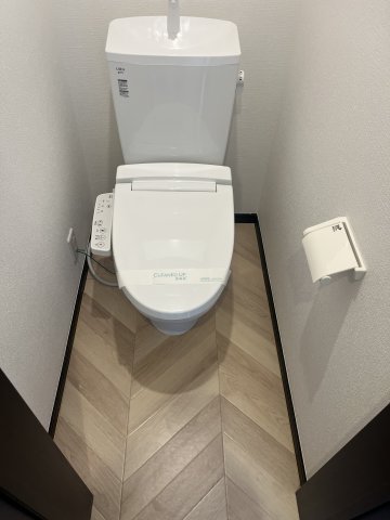 トイレ　ゆったりとした空間のトイレです