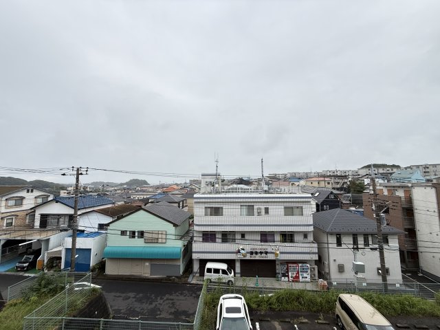 眺望　バルコニーからの景色です！