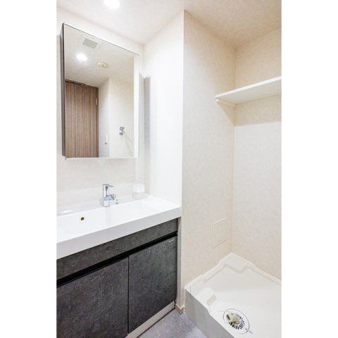 洗面設備　別タイプ部屋　参考写真です
