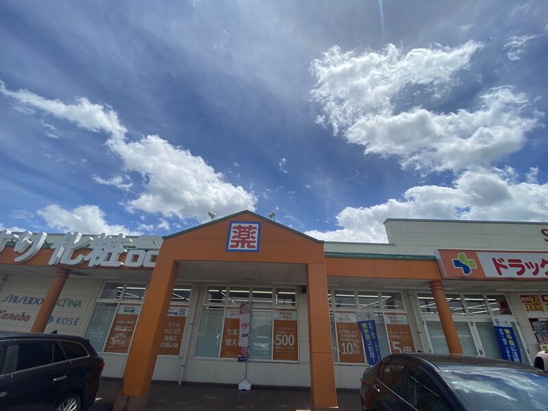 ドラックストア　ドラッグ新生堂くりえいと宗像店（ドラッグストア）まで494m