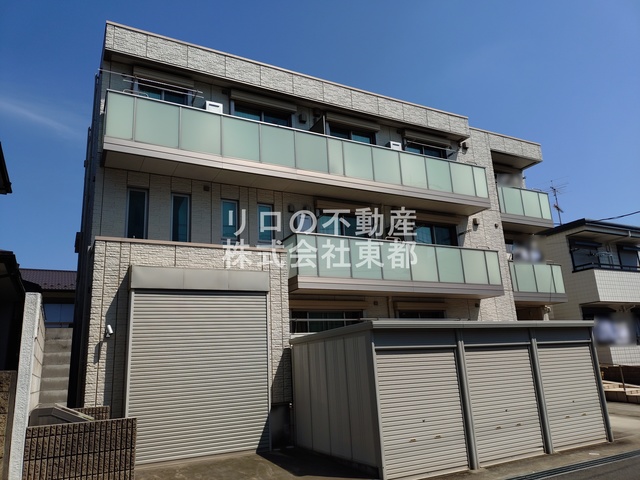 建物外観　強度が高い重量鉄骨造のマンションタイプです！！