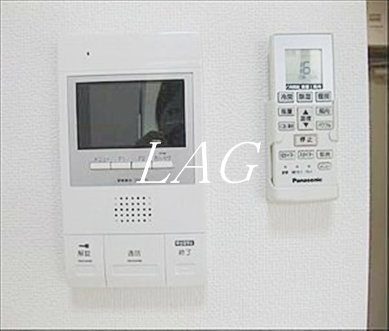 セキュリティ　モニター付インターホンです。