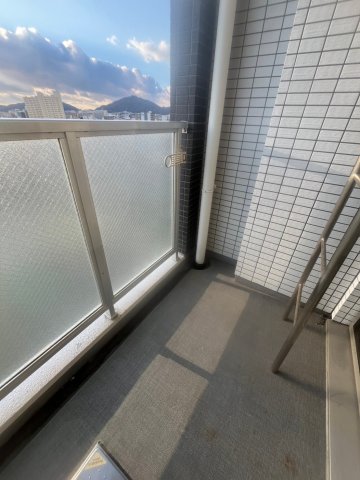 バルコニー　落ち着いた時間を過ごせるバルコニーです