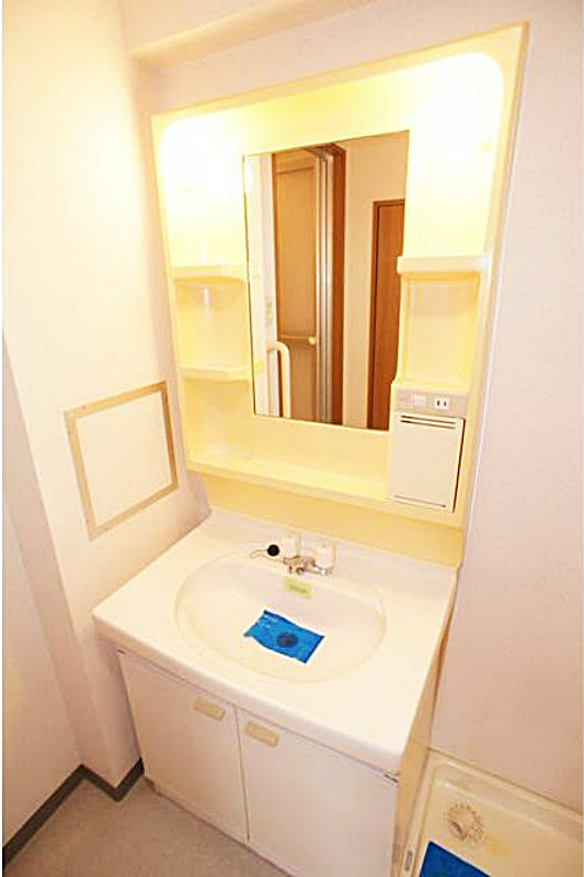 洗面設備　南向きの明るいお部屋で気分も明るく新生活スタート♪