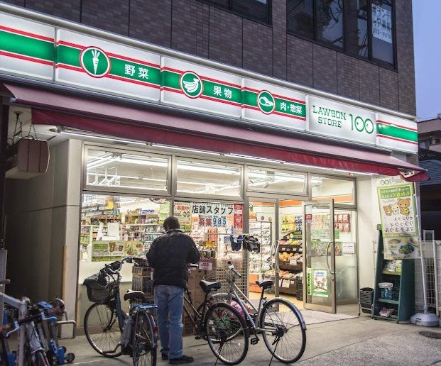コンビニ　ローソンストア100立川羽衣町店（コンビニ）まで30m