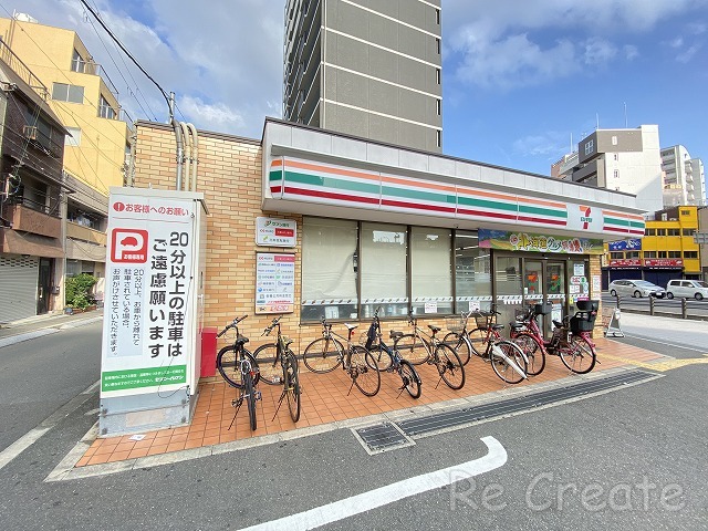 コンビニ　セブンイレブン大阪寺田町2丁目店（コンビニ）まで196m
