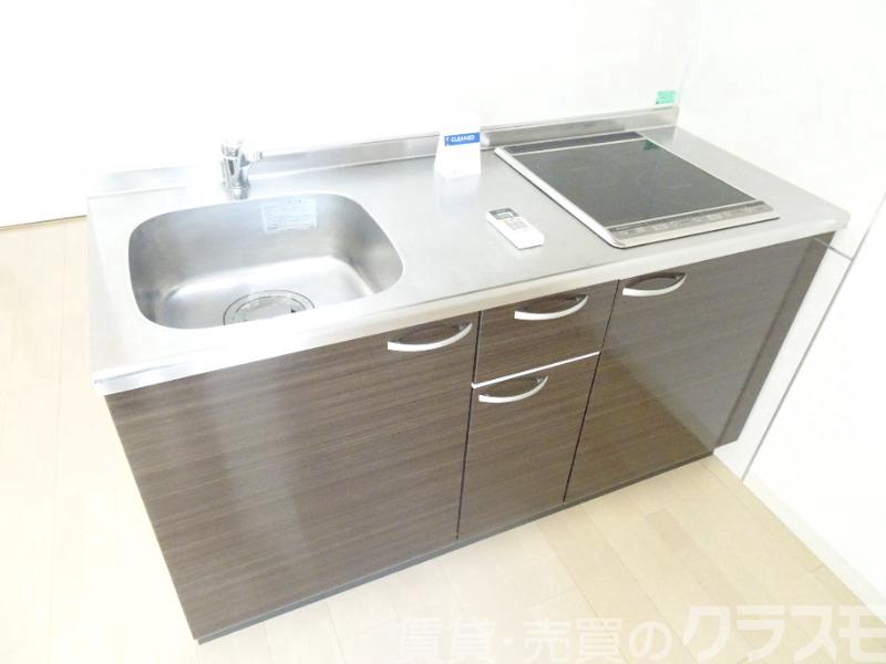 キッチン　２口ＩＨシステムキッチン♪