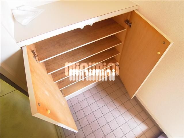 玄関　お問い合わせは、ミニミニ徳重店へ０５２－８７９－３１３２