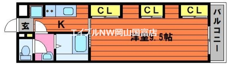 リーブルリヴェールの間取り写真