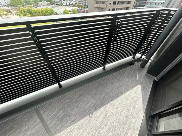 バルコニー　写真は違う号室です。