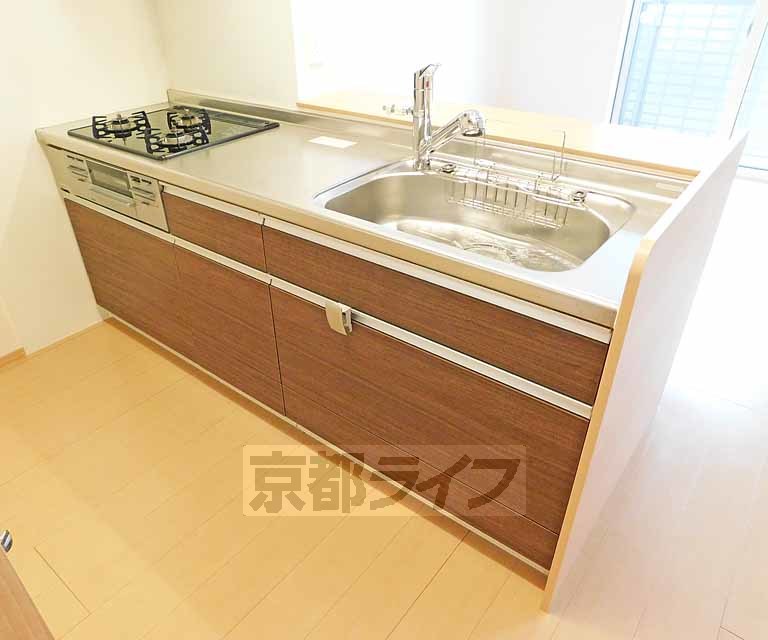 ＪＲ湖西線 唐崎駅 徒歩12分 2階建 築13年のキッチン写真
