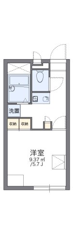 レオパレスASEBAIIの間取り写真