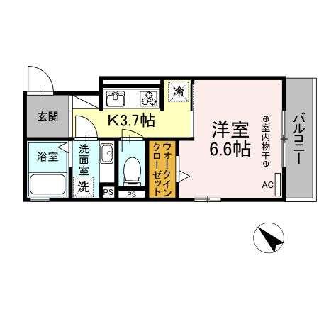 M s house谷田の間取り写真