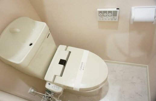 東急田園都市線 三軒茶屋駅 徒歩3分 4階建 築8年のトイレ写真
