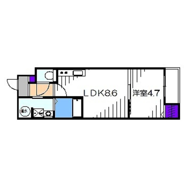 Fmaison CALMの間取り写真
