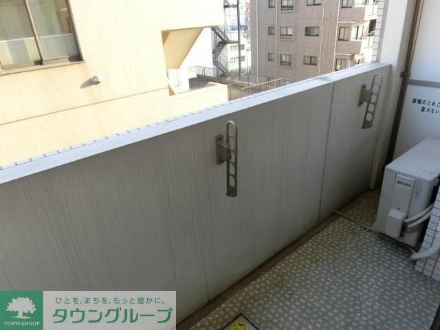 バルコニー　物干し金物付き