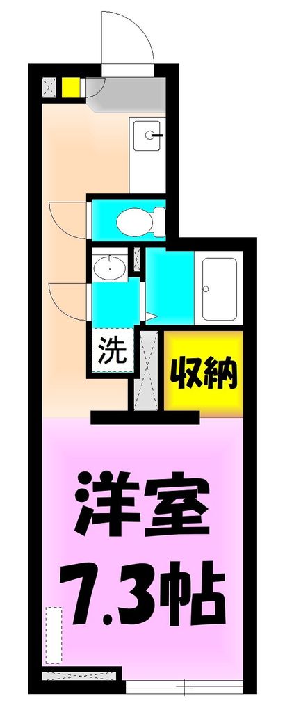 BIG REEDの間取り写真