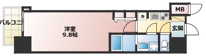 S-RESIDENCE大曽根駅前の間取り写真