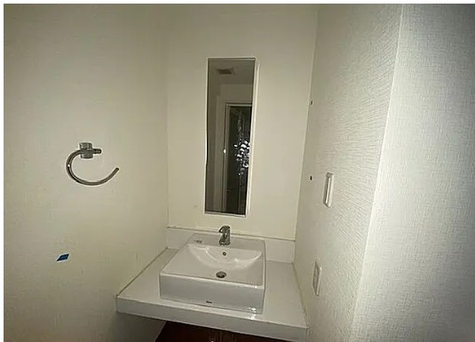 洗面設備　写真は同タイプ住居です。