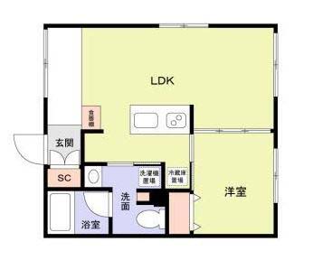 東急目黒線 不動前駅 徒歩4分 5階建 築3年の間取り写真