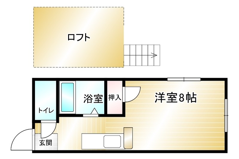 ノエル油木の間取り写真