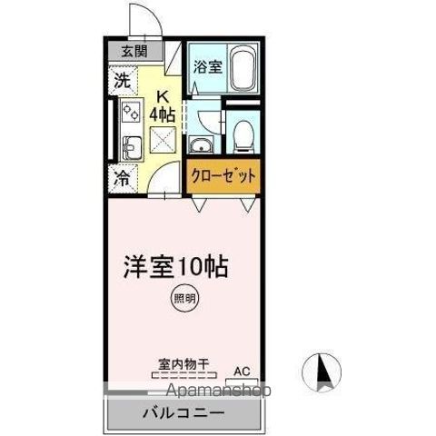 高松琴平電鉄長尾線 元山駅 徒歩25分 2階建 築24年の間取り写真