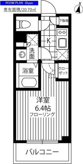 GRAND横濱山下町の間取り写真