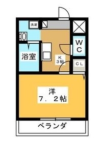 木曽川ハイツの間取り写真