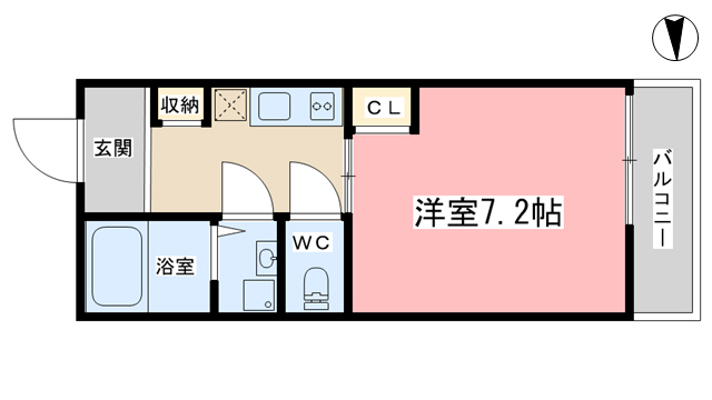 グランデコート安朱中小路の間取り写真