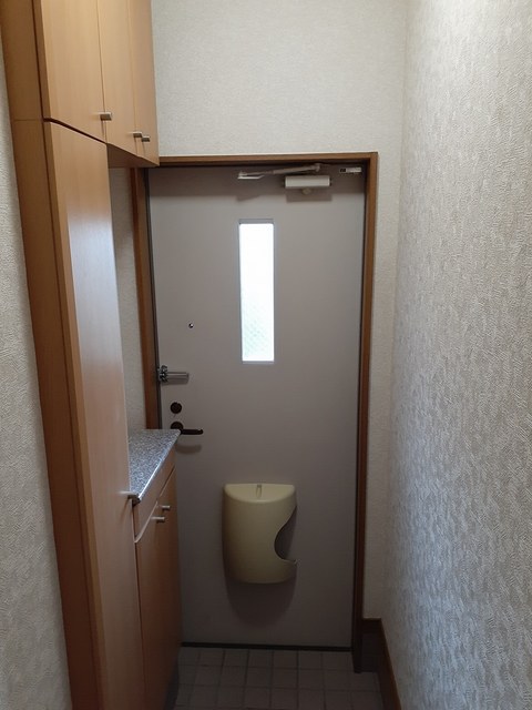 玄関　シューズボックス付きの玄関です★