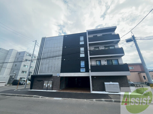 建物外観　札幌市東区北十八条東「Ｐｏｍｍｅｒａｉｅ北１８条」