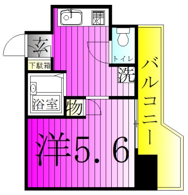 ラグジュアリーガーデン東松戸の間取り写真