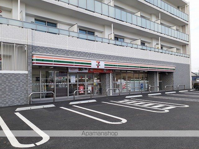コンビニ　セブンイレブン益城安永店（コンビニ）まで400m