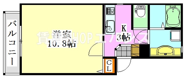 ソレイユの間取り写真