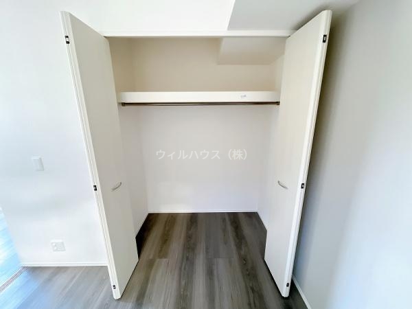 収納　クローゼット！