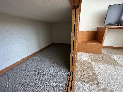 収納　ベッド下収納、奥行たっぷりあります！
