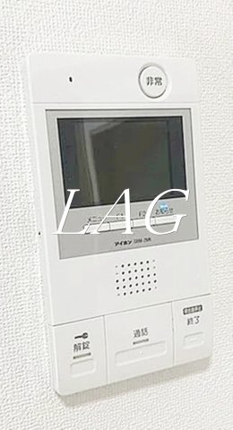 セキュリティ　モニター付きインターホンです。