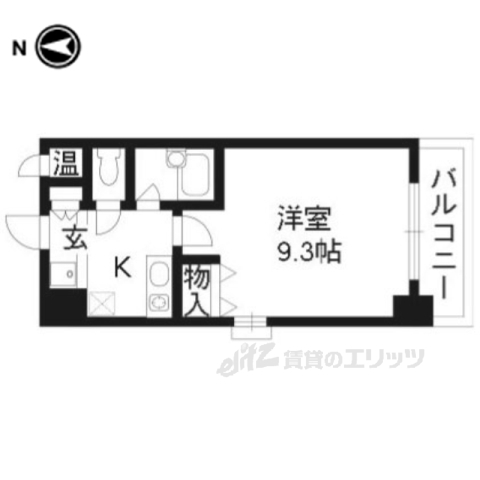 アティ今出川の間取り写真