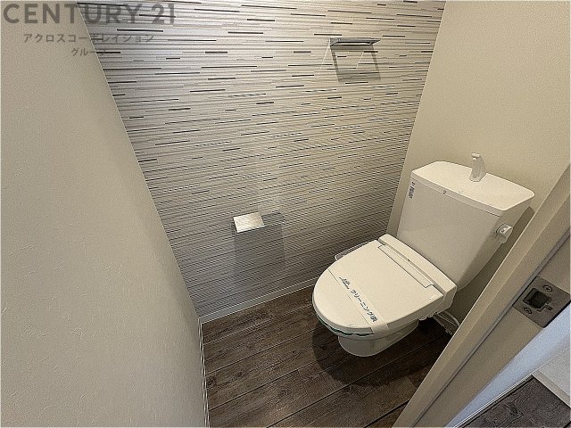 トイレ　ウォシュレット付きのトイレです♪
