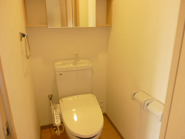スイスチャードのトイレ写真