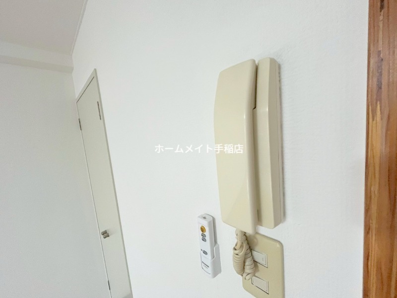 セキュリティ　インターホン付きです！