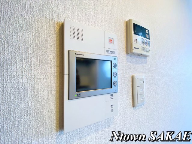 セキュリティ　モニター付きインターホンです
