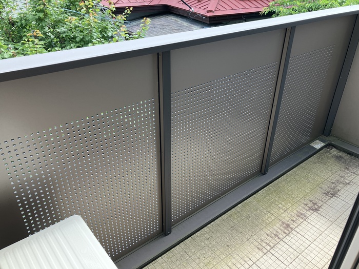 バルコニー　※画像は反転した間取り201号室です。