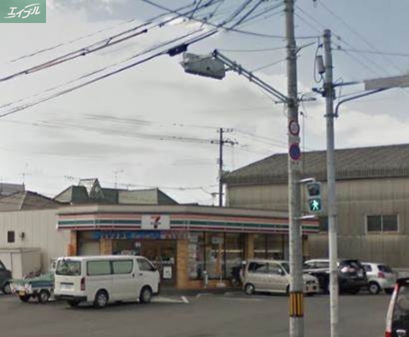 コンビニ　セブンイレブン岡山平野店（コンビニ）まで521m