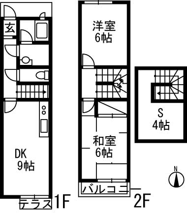 ラフォーレ赤坂の間取り