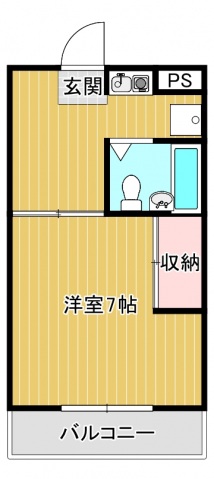 林マンションの間取り